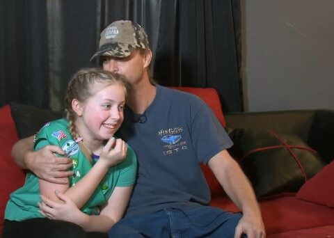 Girl Scout saves dad's life with CPR during heart attack