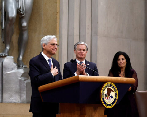 Outgoing US Attorney General Garland tells career staff to stick to 'norms'