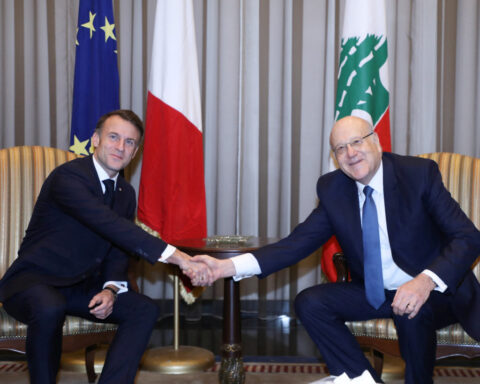 France's Macron urges faster Israeli withdrawal from Lebanon
