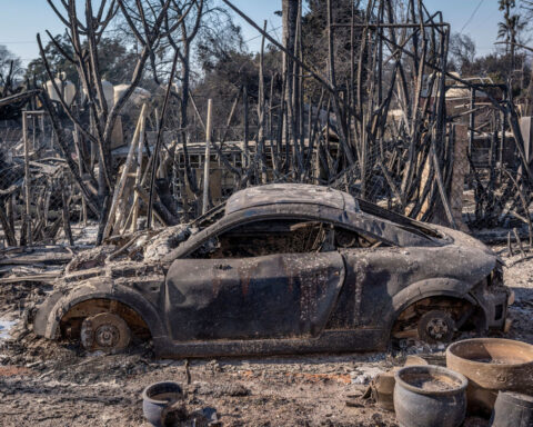 After the Eaton Fire, these Altadena residents return — with despair and hope — to homes in ruins