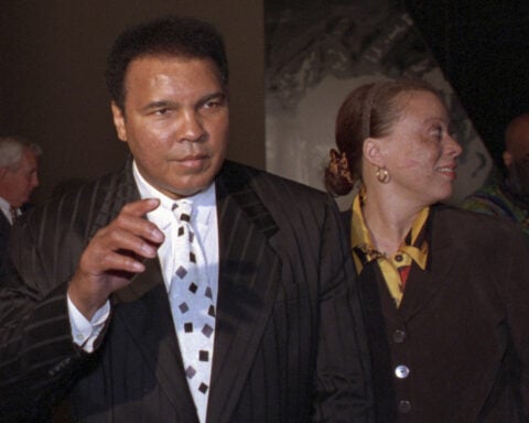 Muhammad Ali's wife honors legacy of the late boxing legend with new audio series 'Ali in Me'