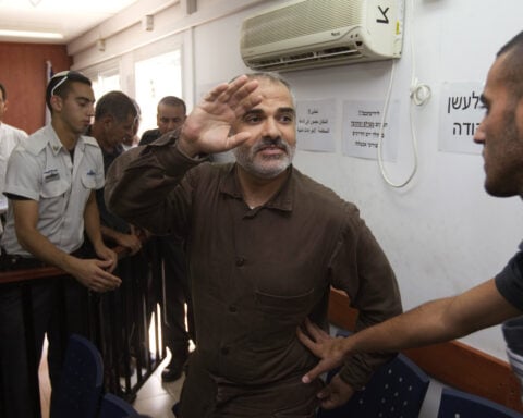 Who are the most prominent Palestinians held in Israeli jails?