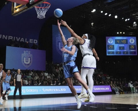 Breanna Stewart scores first basket in Unrivaled history in debut of new 3-on-3 women's league