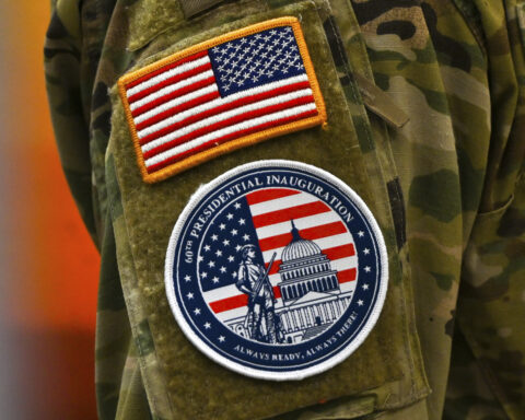 Guard troops will wear a special patch at Trump's inauguration to make it clear they aren't police
