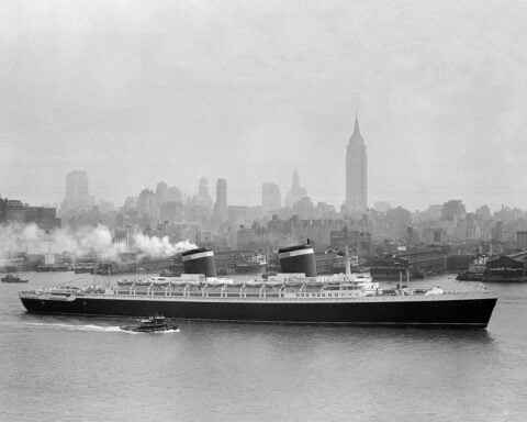 The SS United States is set to be sunk. But new wrinkles have delayed the historic ocean liner’s next chapter