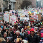 Thousands gather in Washington to protest Trump inauguration