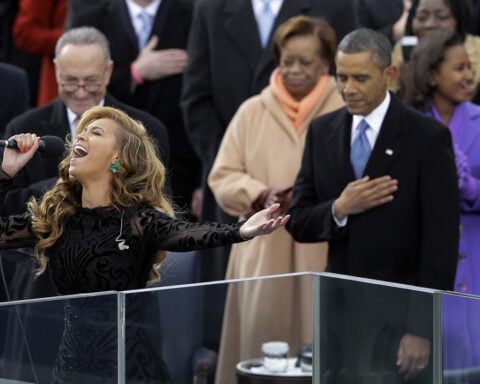 From Beyoncé to Lady Gaga, who else sang the national anthem at presidential inaugurations?