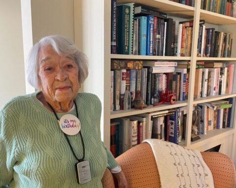 Woman celebrates 104th birthday