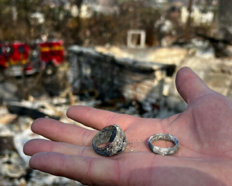 'Small victories': Firefighters find Californian's wedding ring, college ring in fire rubble