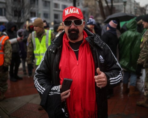 'We're back. I'm excited': Portraits of the crowd at Trump's inauguration