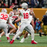 Ohio State QB Will Howard sets CFP title-game record with 13 straight completions vs Notre Dame