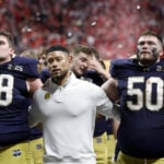 Notre Dame's Leonard can't keep do-it-all pace set in monstrous opening drive of loss to Ohio State