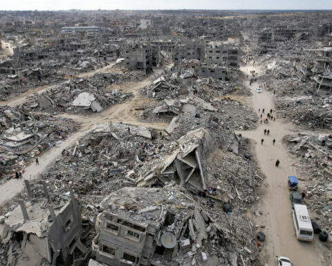 Palestinians confront a landscape of destruction in Gaza's 'ghost towns'