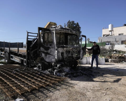 Suspected settlers attacked Palestinian villages hours before Trump rescinded Biden sanctions