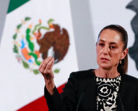 Mexican leader stresses sovereignty, holds off on retaliatory tariff threats