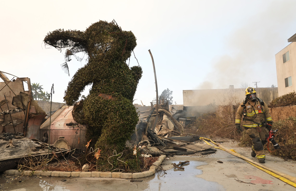 The ash left behind by the Los Angeles wildfires might be toxic, experts warn