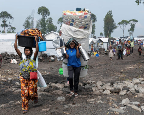 Thousands uprooted as Congo M23 rebels near Goma in major advance