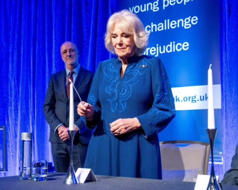 'Never Forget', says UK's Queen Camilla at Holocaust remembrance event