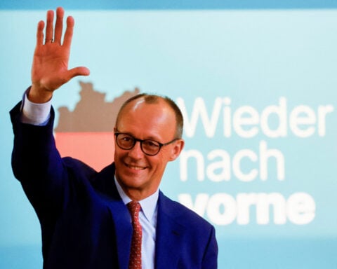 Leading German chancellor candidate Merz vows more assertive global role