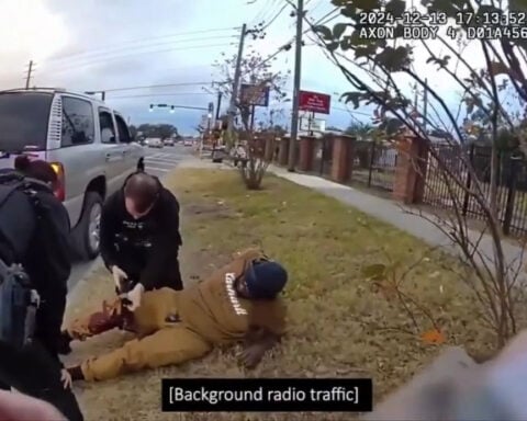 Bodycam: Officer accidentally shoots driver in leg while disarming him