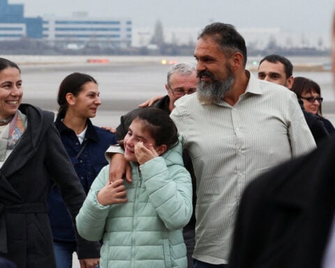 Bulgarian sailors return home after being freed by Yemen's Houthis