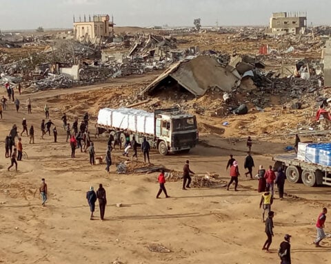 UN says 653 aid trucks entered Gaza on Thursday