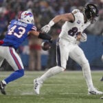 Ravens' Mark Andrews 'absolutely gutted' by his performance in playoff loss to Bills