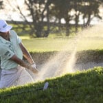 Ludvig Aberg, Lanto Griffin share lead after fierce coastal wind interrupts Farmers Insurance Open