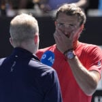 An injured Novak Djokovic stops in the Australian Open semifinals against Alexander Zverev