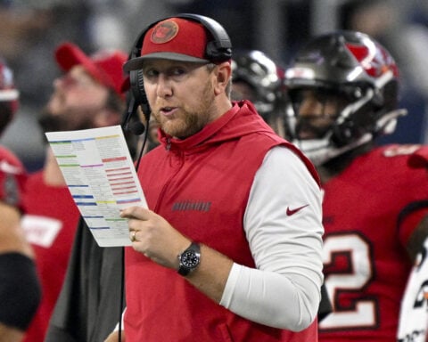 Jaguars hire Bucs OC Liam Coen as head coach after making necessary moves