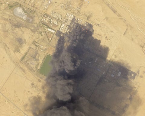 Fighting in Sudan's civil war sets ablaze the country's largest oil refinery, satellite photos show