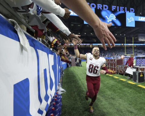 Zach Ertz returns to Philadelphia for the NFC title game as a key player for the Commanders