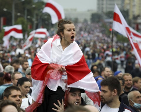 Belarus strongman set to win a 7th term in an election the opposition calls a farce