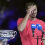 Names of Australian Open runner-up Zverev's past accusers shouted out during trophy ceremony