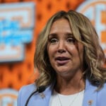 Kim Caldwell will coach her Lady Vols vs South Carolina week after giving birth