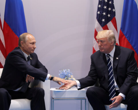 Kremlin says it has yet to hear from US about setting up a possible Putin-Trump meeting