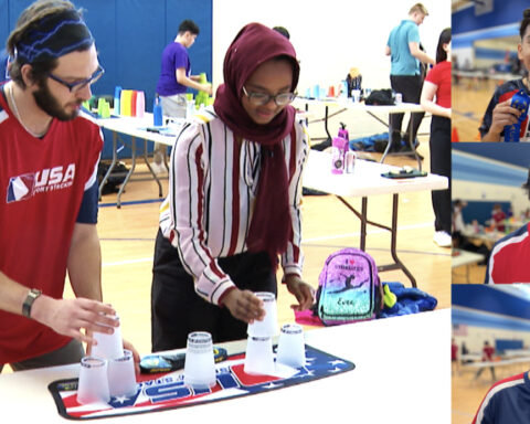 HARDER THAN IT LOOKS: Cup stackers show off skills, speed in Racine competition