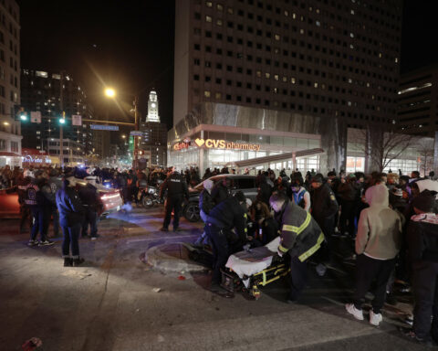 3 injured by car driven into a crowd in Philadelphia after Eagles playoff game