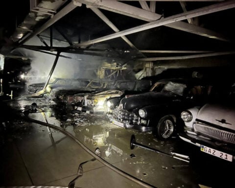 Russian drone attacks injure eight, damage residences, Ukraine officials say