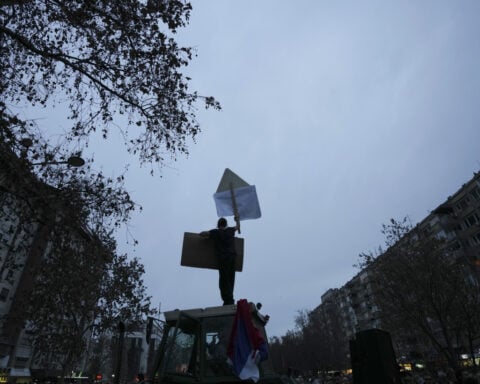 Serbia's prime minister resigns as anti-corruption protests sparked by deadly collapse swell