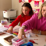 Girl, 7, using friendship bracelets to raise money for domestic violence survivors