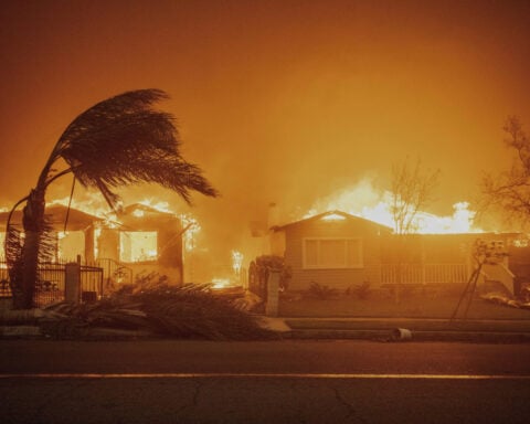 Study says climate change made conditions that fed California wildfires more likely, more intense