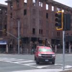 Final farewell given to historic hotel 7 months after fire