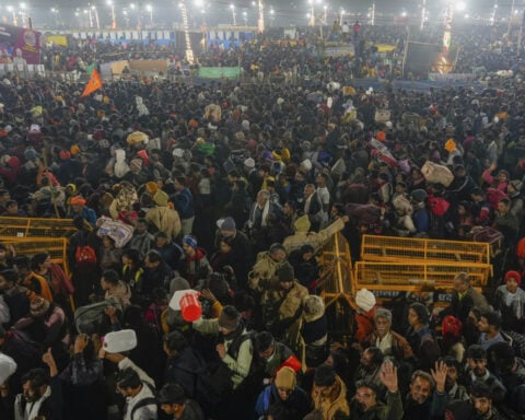 The Maha Kumbh festival in northern India is the world's largest religious gathering