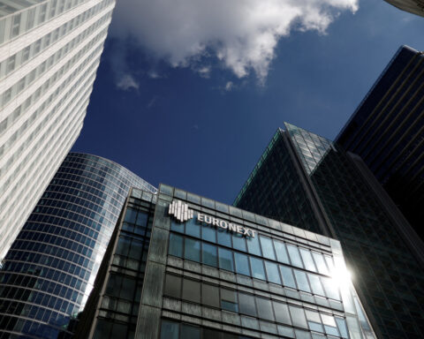Tech stocks lift Europe's STOXX 600 to record high; Fed in focus