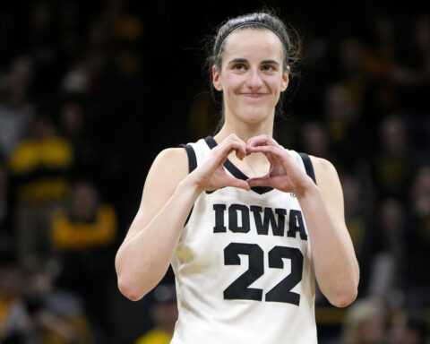 Caitlin Clark's foundation awards grants to 4 Iowa charities days before Hawkeyes retire her No. 22