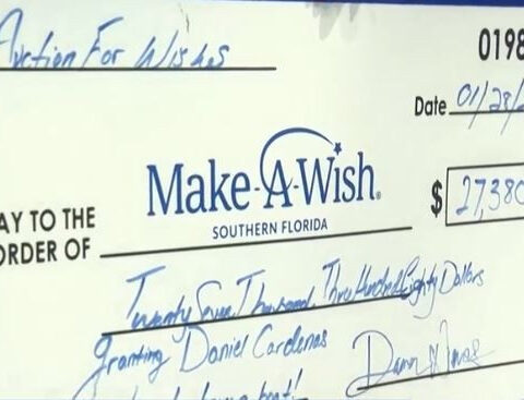 Teen raises more than $27K to help critically ill child’s wish come true