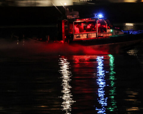 American Airlines jet, Army helicopter collide, crash into Washington's Potomac River