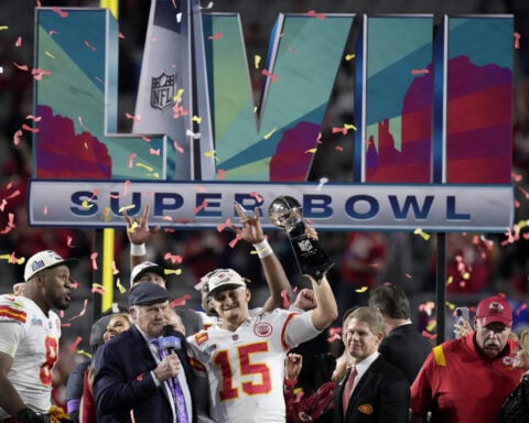 The Chiefs will seek another Super Bowl sweep in a title game rematch against the Eagles