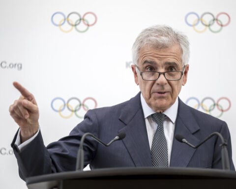 IOC presidential candidates pitch to Olympic voters in quirky closed-door event